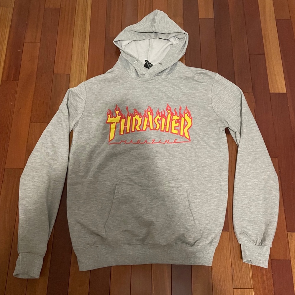 grey thrashers hoodie